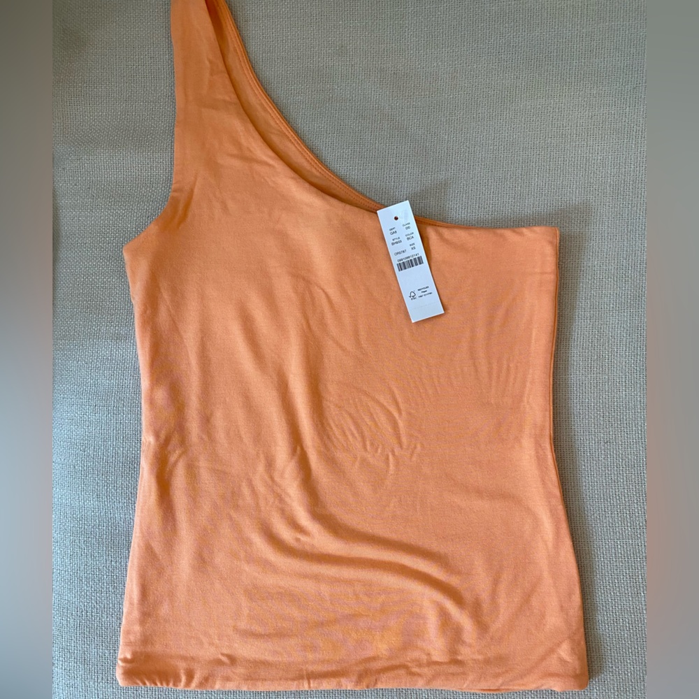 NWT J. Crew FormKnit One Shoulder Tank Top